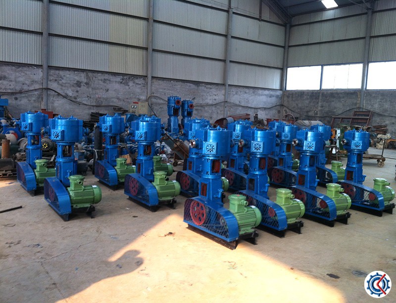 立式無油往復(fù)真空泵